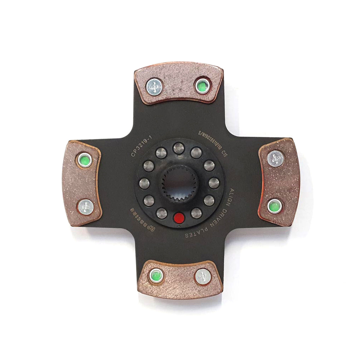 AP 4 Paddle Riveted 184mm x 7.11mm Clutch Plate 1