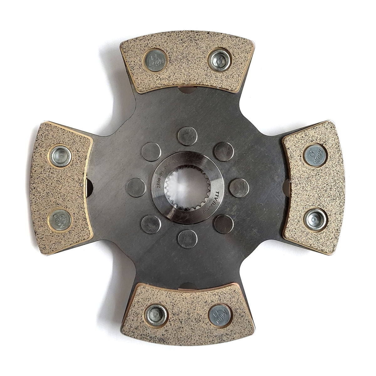 TTV 4 Paddle Riveted 184mm x 7.11mm Clutch Plate 1