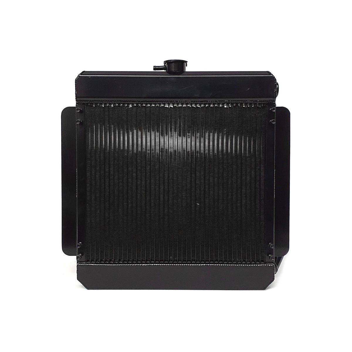 Alloy Radiator Powder Coated Black C Bradley Motorsport