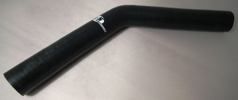 45&#176; ELBOW 32MM BORE 190MM LEGS 3 PLY BLACK WATER COOLANT HOSE
