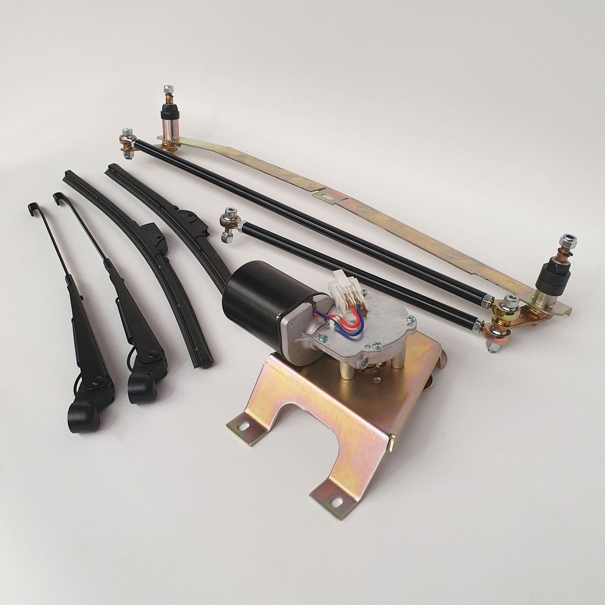 Mk2 Escort RHD Double Wiper Linkage Kit Including Motor C Bradley