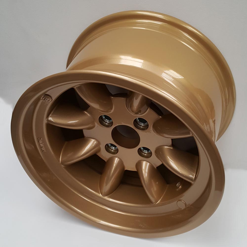 9.0" x 15" Minilite Wheel ET-12 in Gold