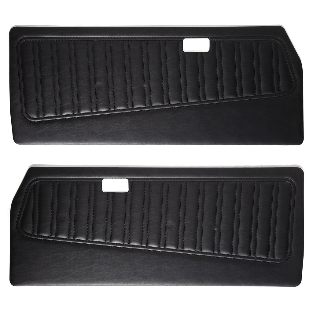 Mk2 Escort Van Inner Front Door Panels Black (Pair)