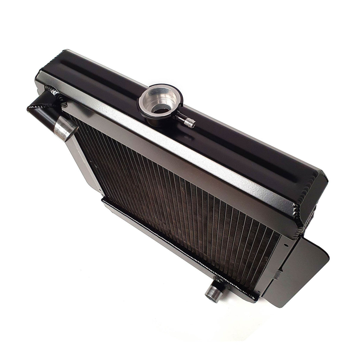Mk1 Small Radiator Millington & N/A Cosworth Black Alloy Radiator for Mk1/Mk2 Escort (Gri ...