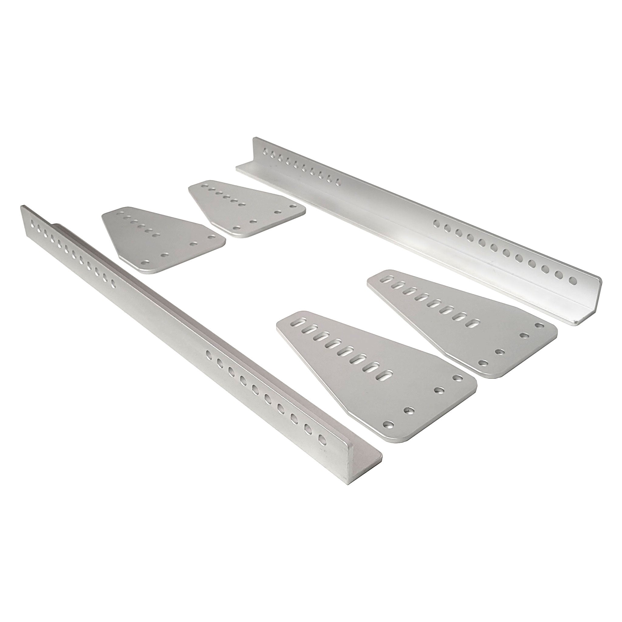 Non Slotted Seat Mounting Rail Kit Anodised Silver (MI Approved) – C ...