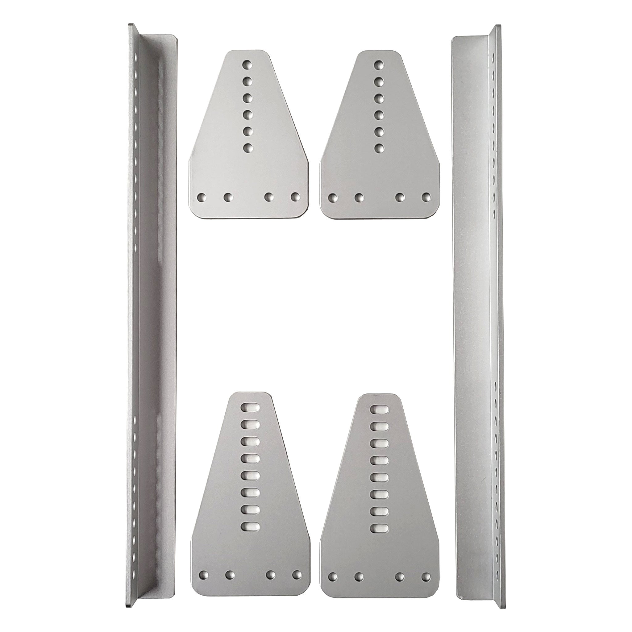 Non Slotted Seat Mounting Rail Kit Anodised Silver (MI Approved) – C ...