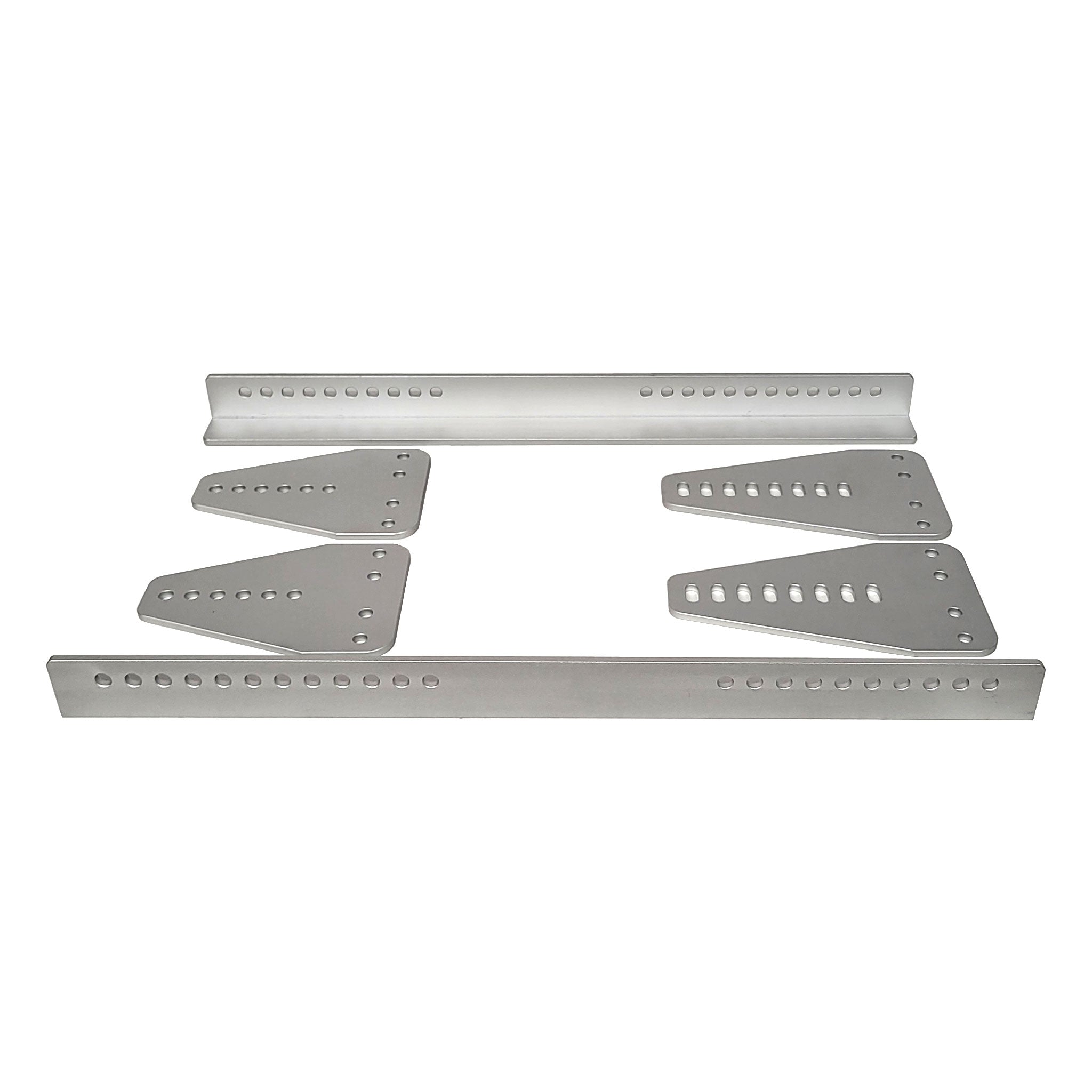 Non Slotted Seat Mounting Rail Kit Anodised Silver (MI Approved) – C ...