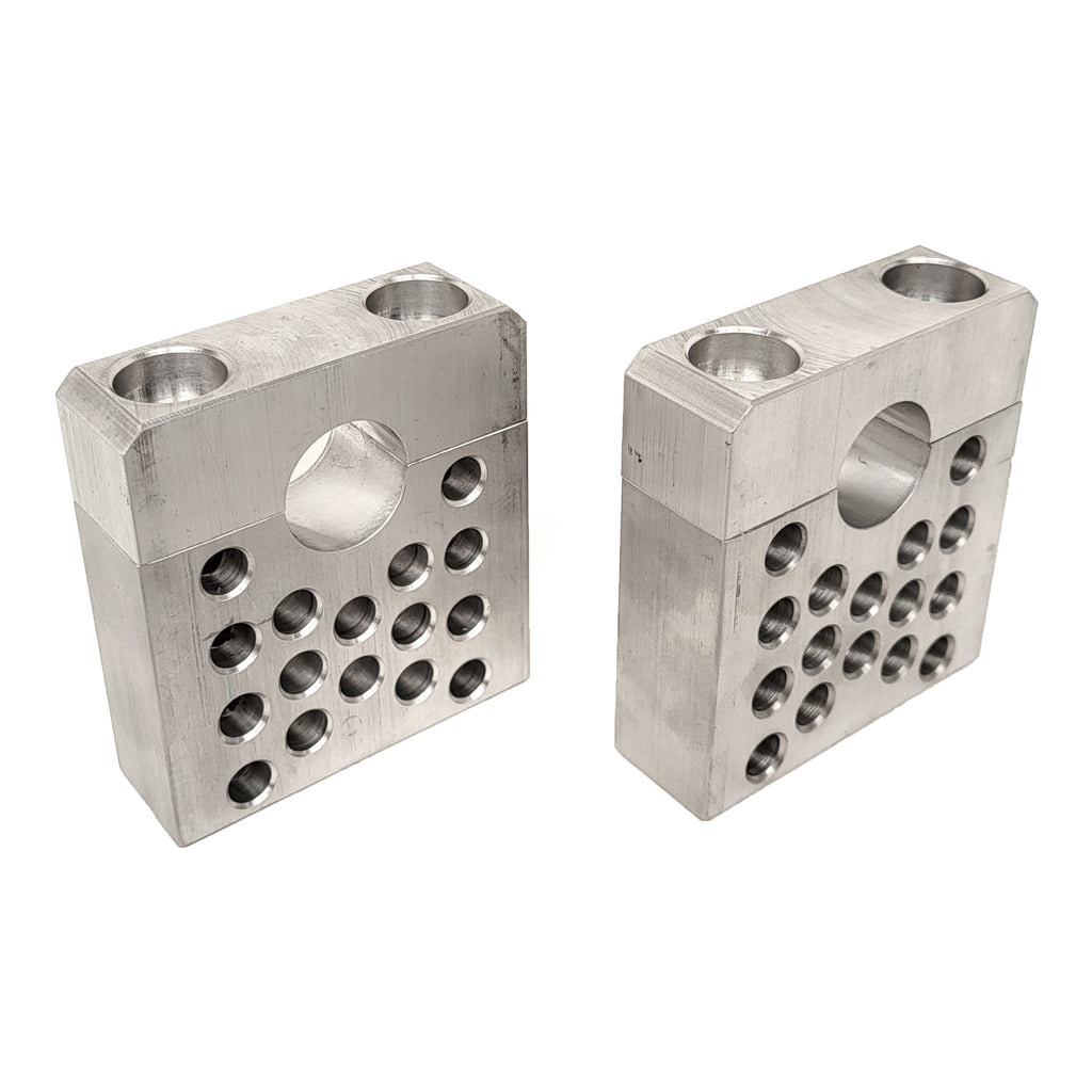 Rear Anti-Roll Bar Axle Mounting Brackets 84mm High (Pair)