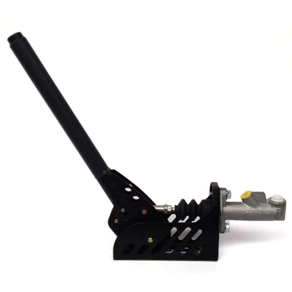 Hydraulic Handbrake Button Ratchet Locking Upright Lever With Cylinder