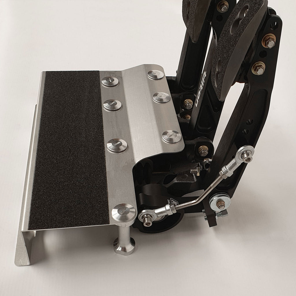 tilton pedal Tilton 72-616 Pedal Box (Underfoot) with Cylinders, Throttle Link & Heel  Rest – C Bradley Motorsport