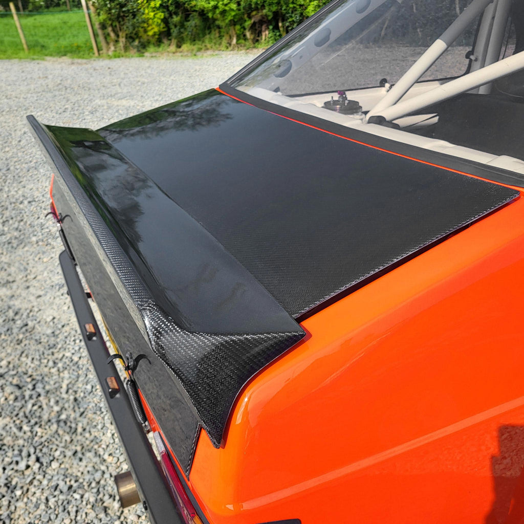 Mk2 Escort WRC Evolution Carbon Boot Lid With High Spoiler (C Bradley Spec)