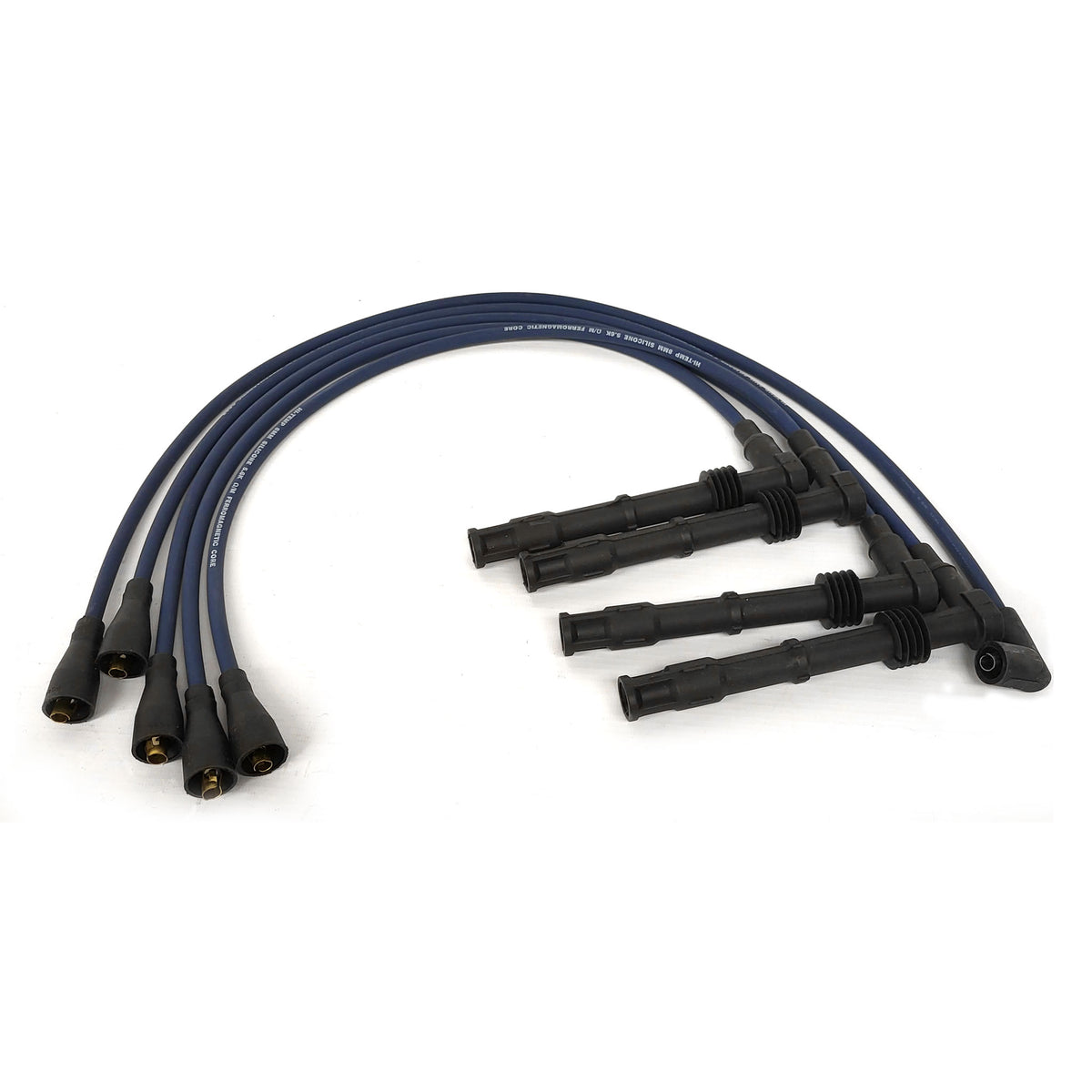 AccuSpark Blue Silicon HT Lead Set For Ford Capri V6 - Includes 105cm Coil Lead, Classic Car Parts
