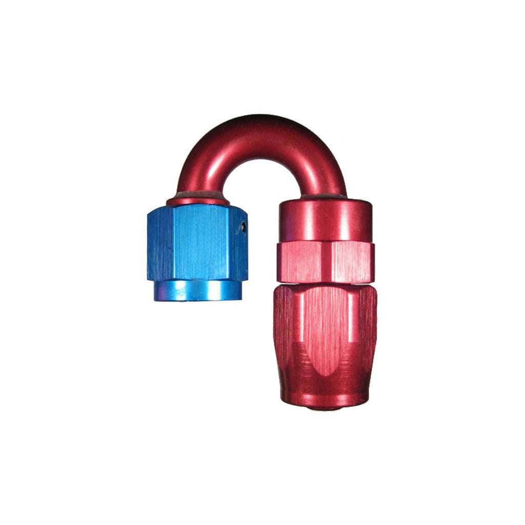 -12JIC 180° Red/Blue Fitting For Rubber Hose