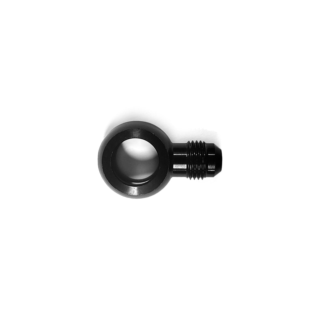 Alloy -6JIC X M16 Banjo Adaptor Black