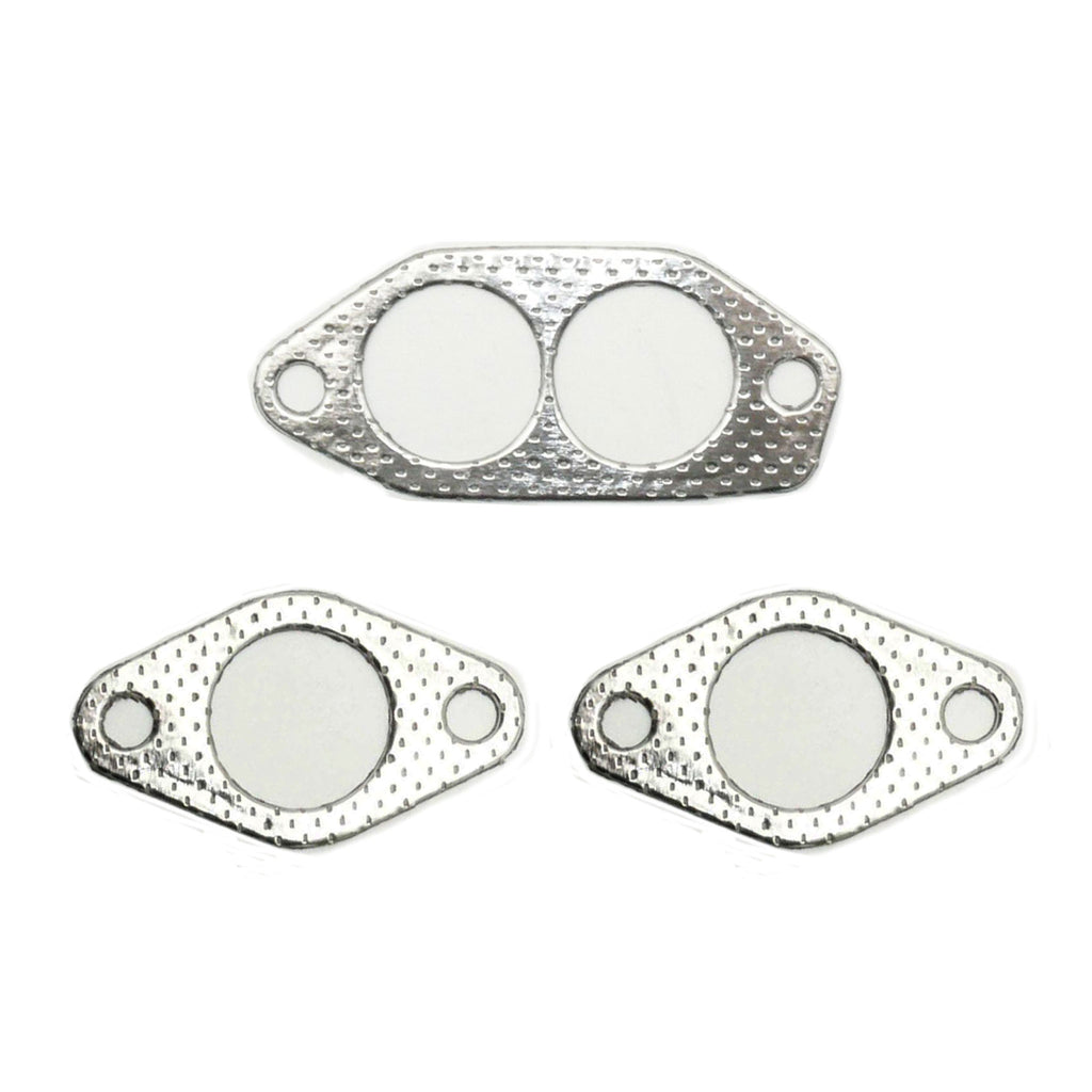 Crossflow Exhaust Manifold Gasket Set With 33mm Bore Heavy Duty