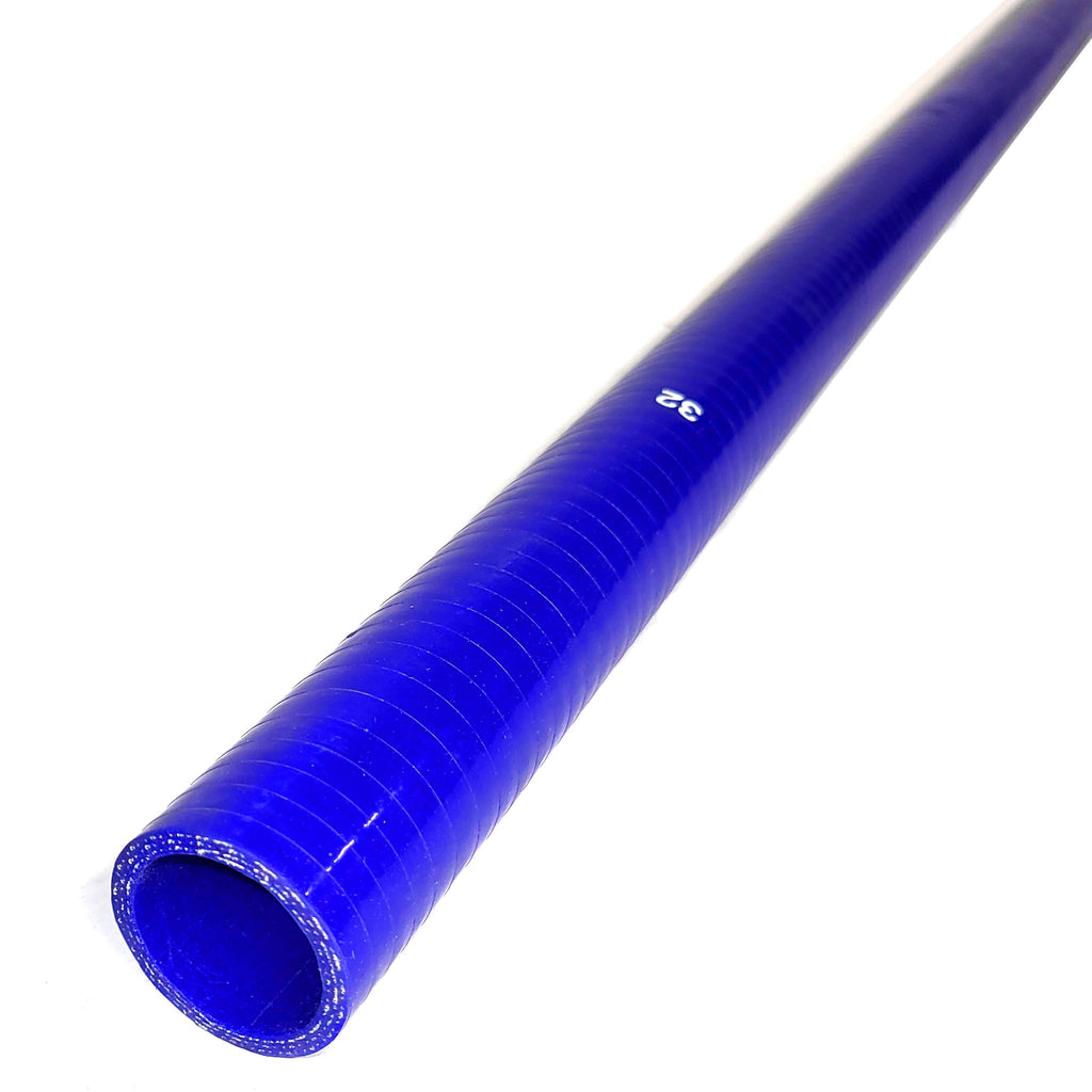 Straight 1000mm Long Water Hose With 32mm Bore In Blue