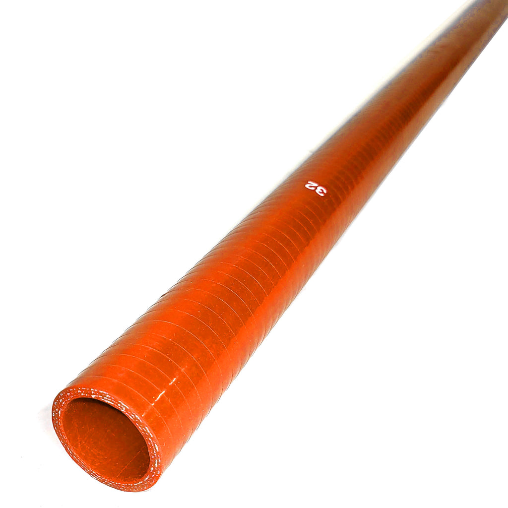 STRAIGHT 32MM BORE 1000MM LONG 3 PLY ORANGE WATER COOLANT HOSE