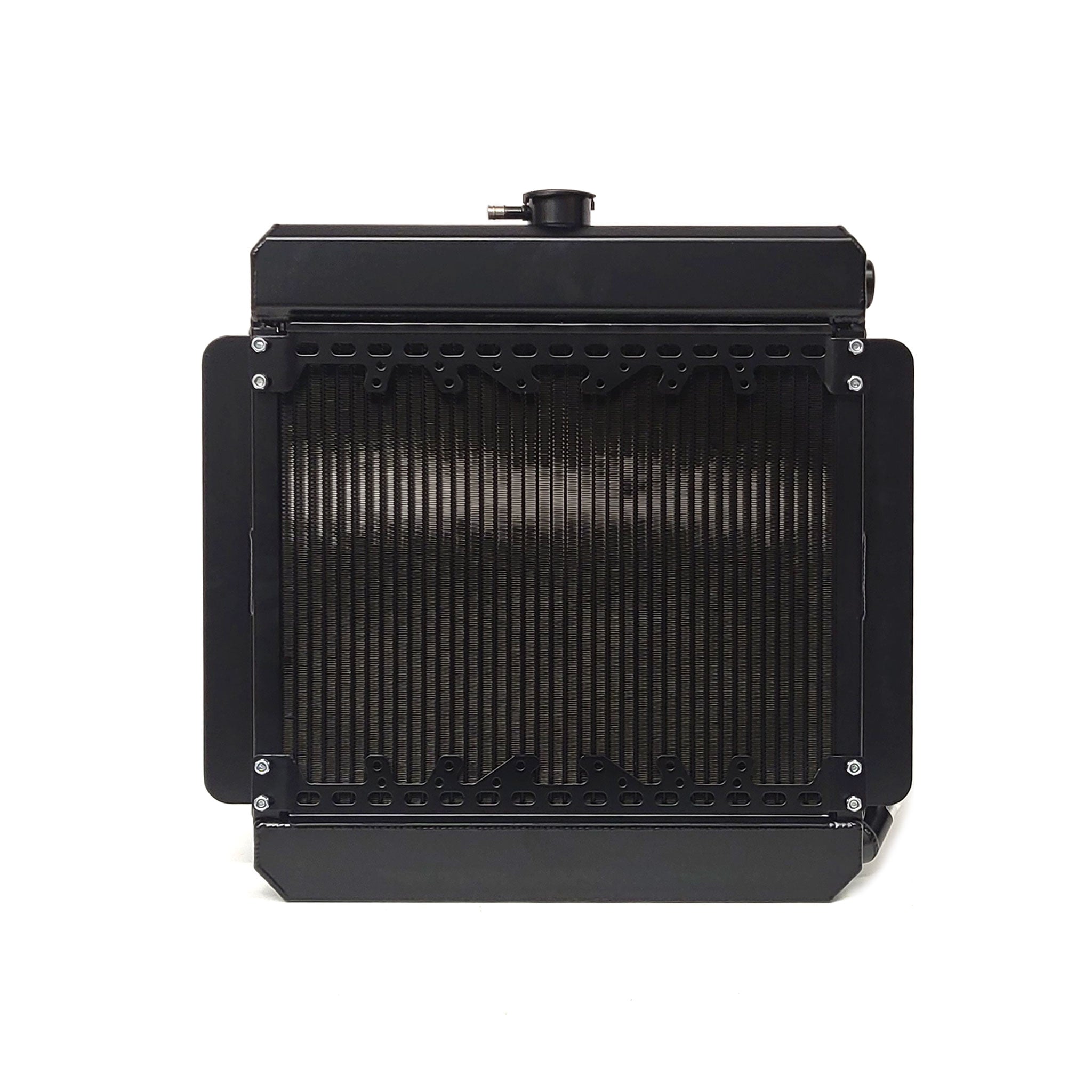 Mk1 Small Radiator Duratec Black Alloy Radiator for Mk1/Mk2 Escort (Grille Side Fan) – C ...