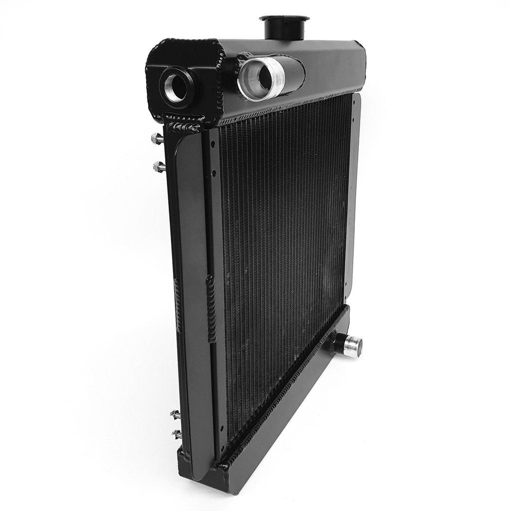 Pinto Black Alloy Radiator for Mk1/Mk2 Escort (Grille Side Fan) – C ...