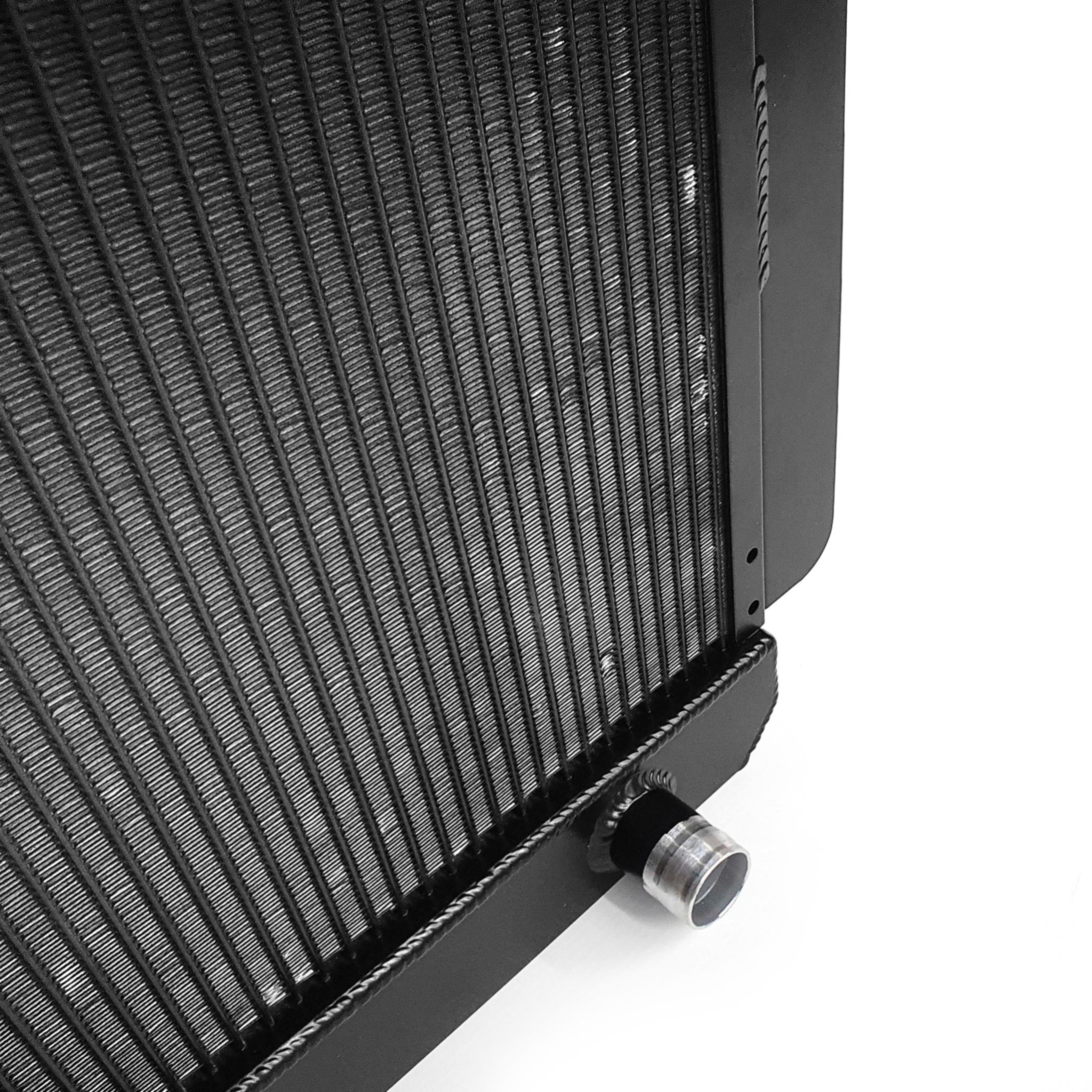 Pinto Black Alloy Radiator for Mk1/Mk2 Escort (Grille Side Fan) – C ...