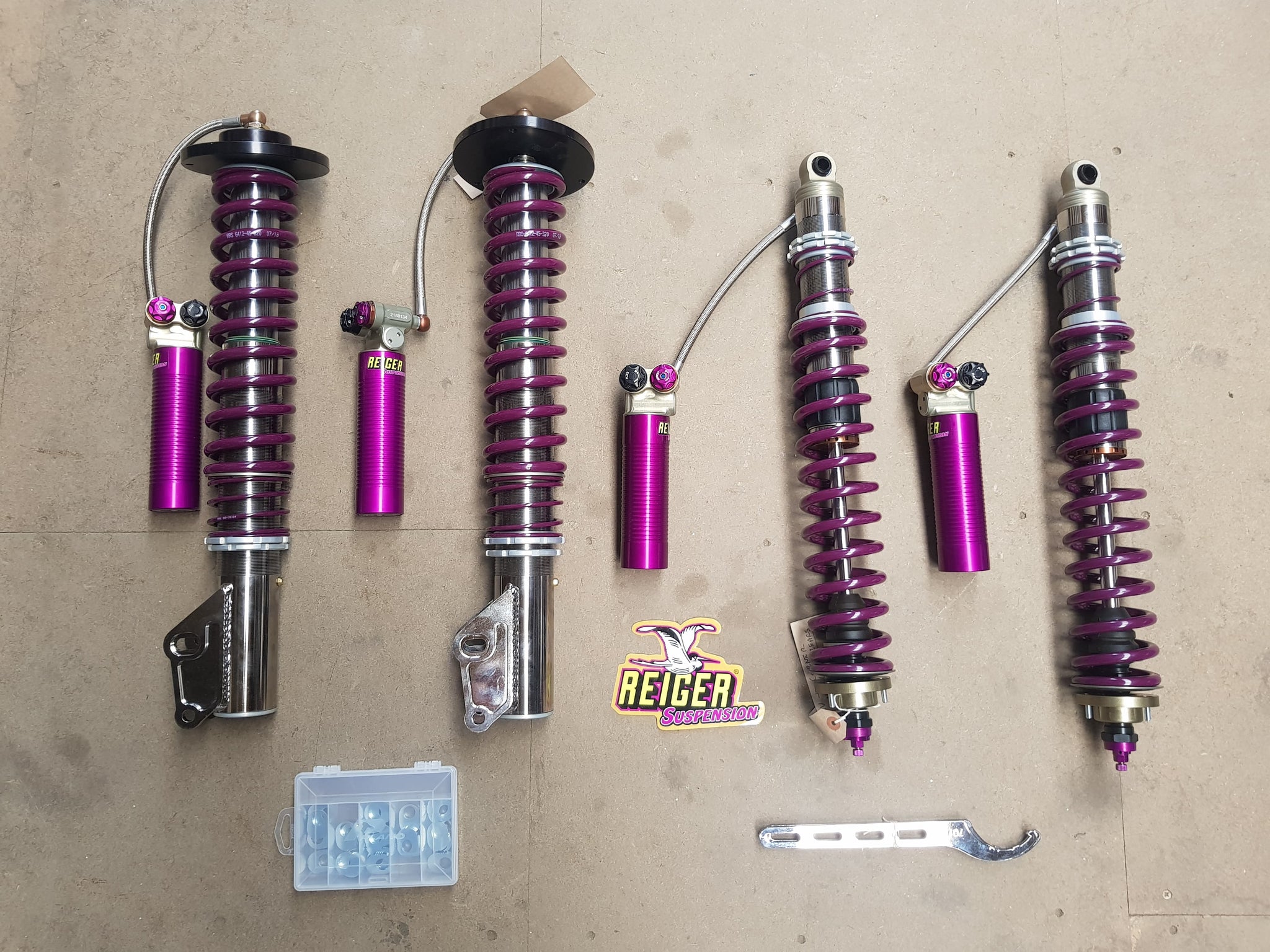 Reiger Rear Tarmac 3 Way with Corner Control & RCV Suspension C