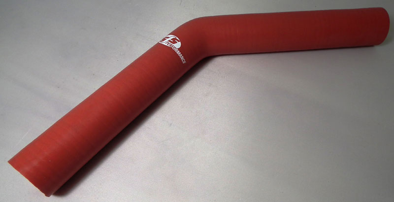 45&#176; ELBOW 32MM BORE 190MM LEGS 3 PLY RED WATER COOLANT HOSE