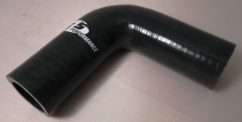 90&#176; ELBOW 32MM BORE 102MM LEGS 3 PLY BLACK WATER COOLANT HOSE