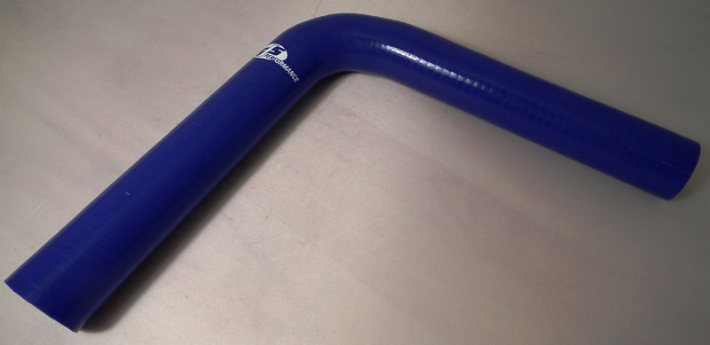90° ELBOW 32MM BORE 250MM LEGS 3 PLY BLUE WATER COOLANT HOSE