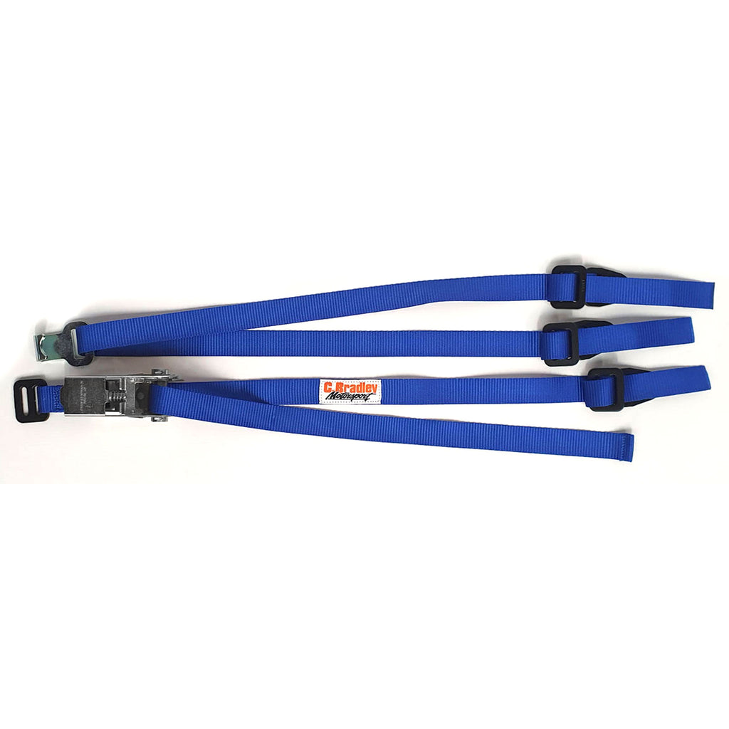TRS Spare Wheel Strap Fixed Blue