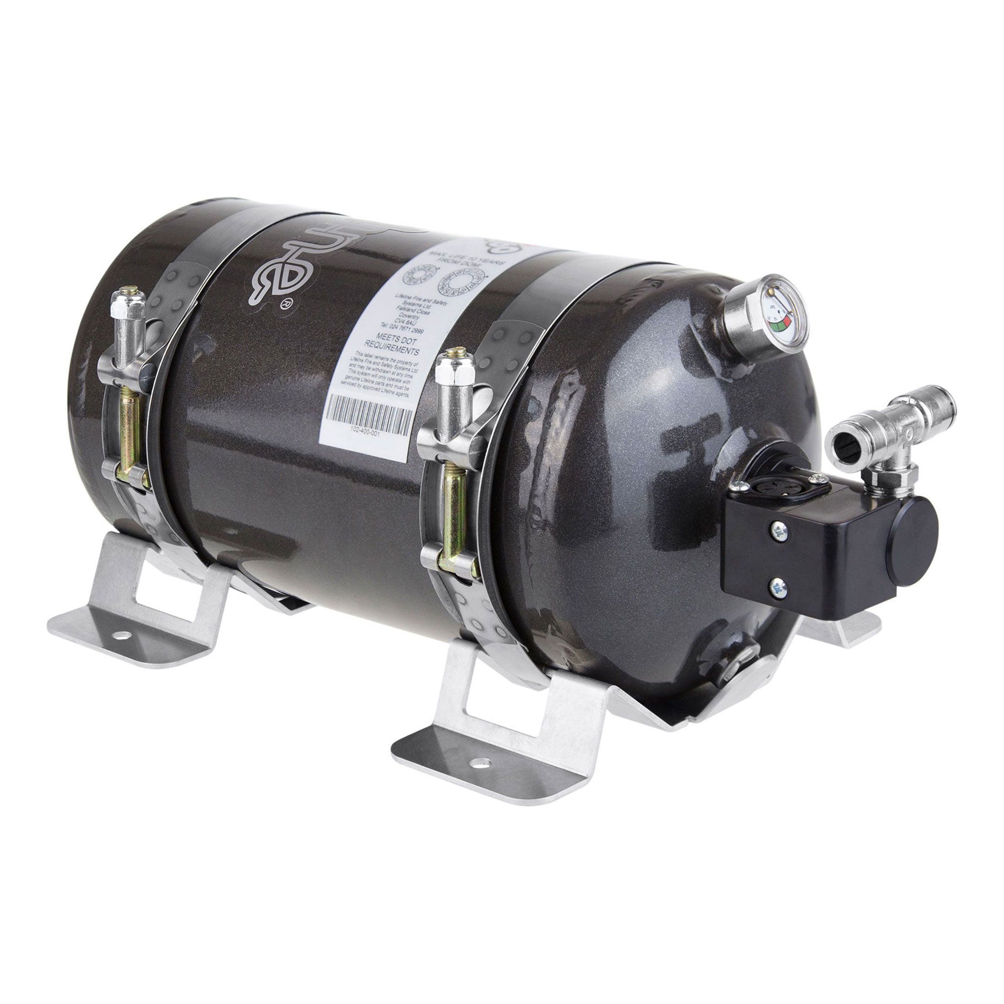 Lifeline Zero 360 3kg Gas (Electric) Fire Extinguisher System – C