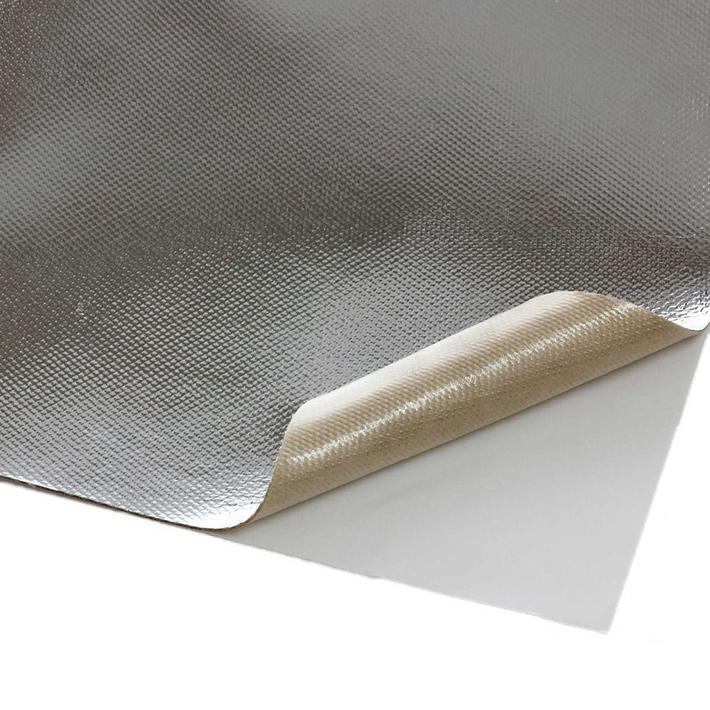 Adhesive Aluminised Silica Heat Barrier Sheet
