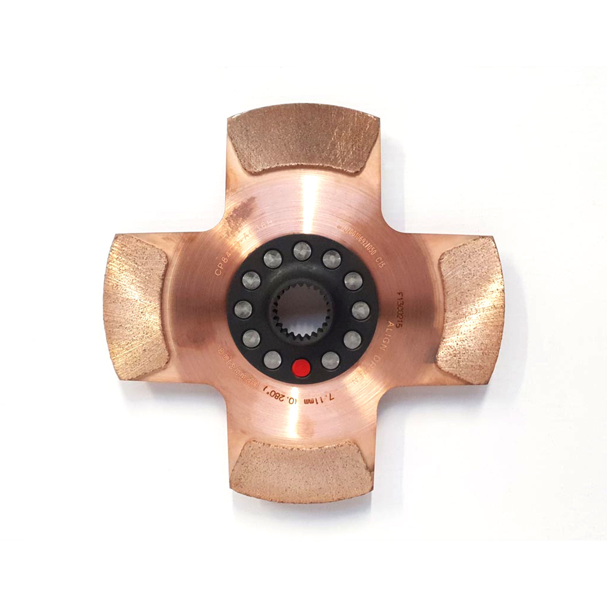 LCL様 AP 4 Paddle Non-Riveted 184mm x 7.11mm Clutch Plate 1