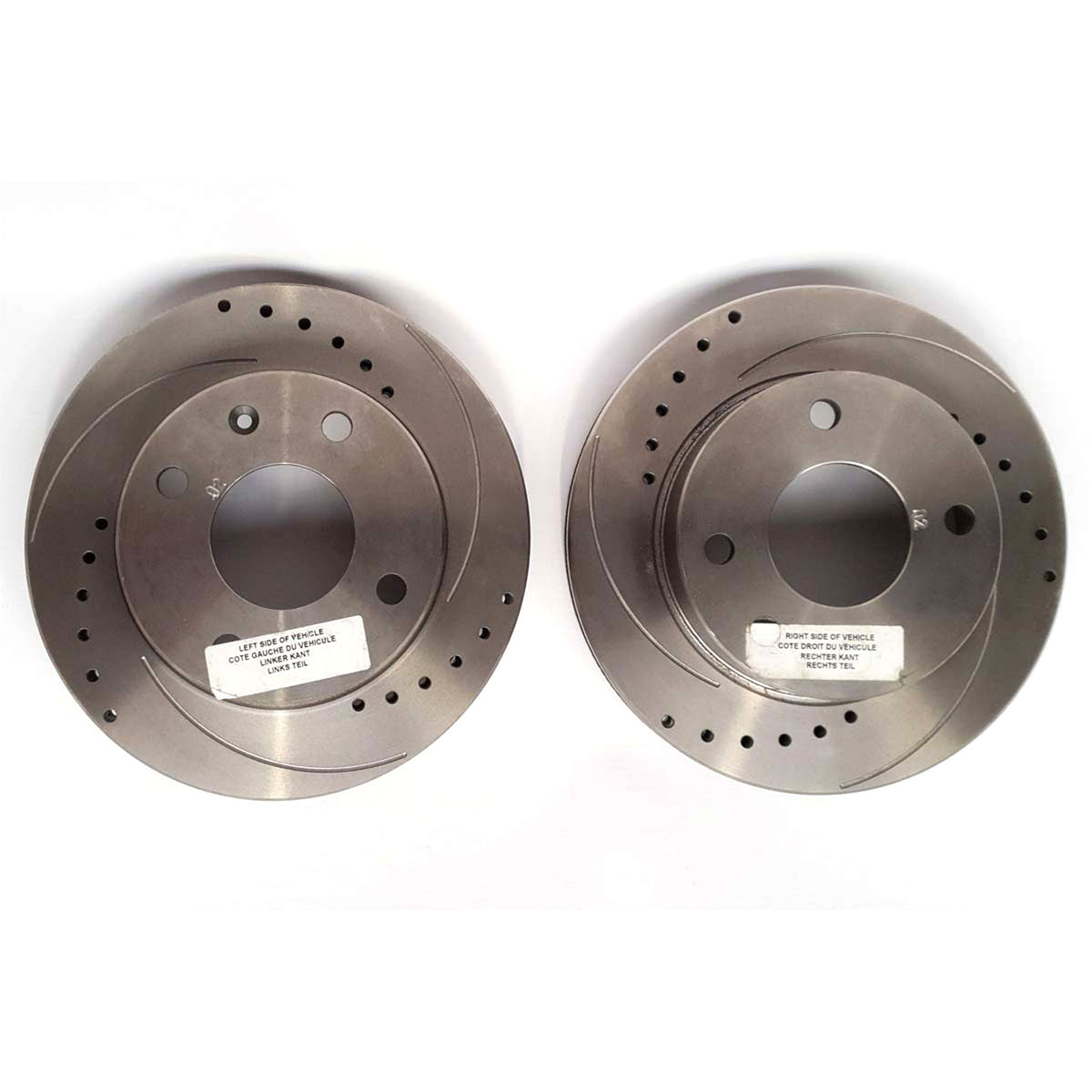 Vented Brake Discs 240x24mm X-Drilled & Grooved For XR3i (Pair) – C ...