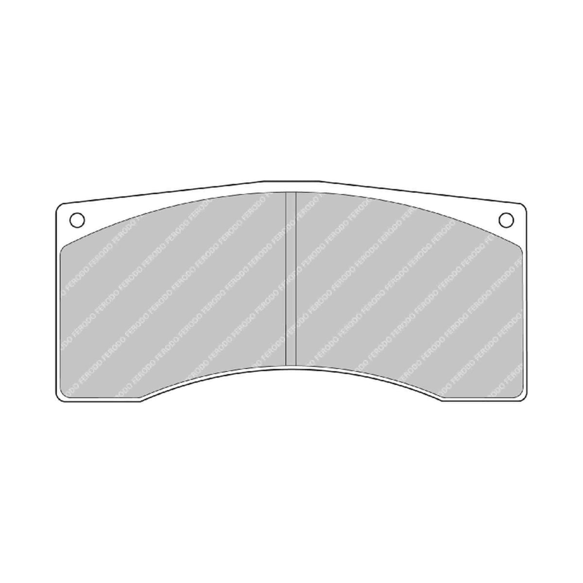 Ferodo FRP1077Z DSUNO Brake Pads For Alcon R5 Front Caliper – C Bradley ...