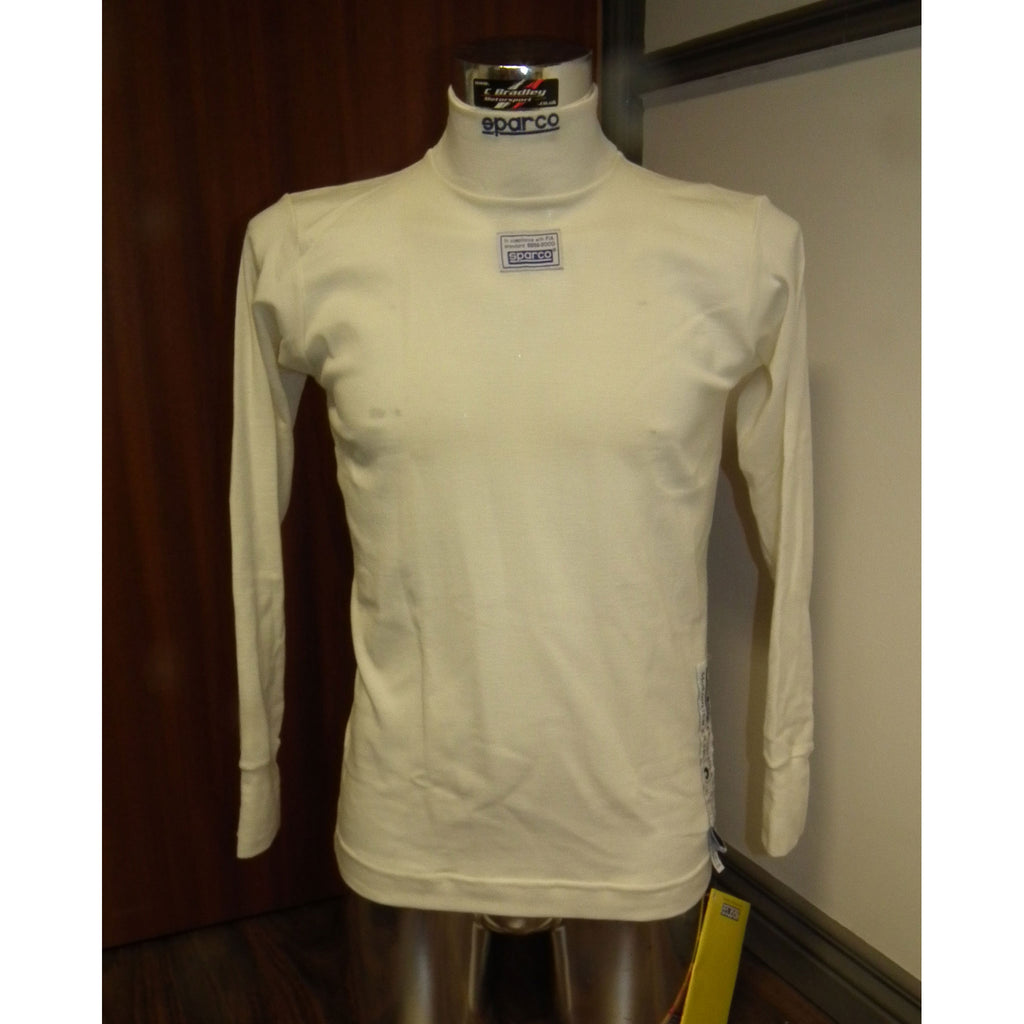 Sparco Smooth Nomex Top White