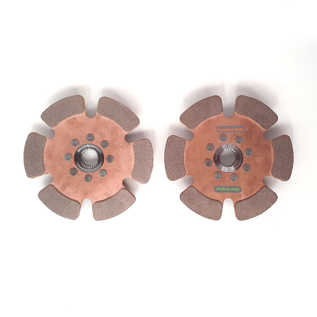 TTV 6 Paddle Clutch Plates 184mm 1x23T x 5.6mm (Pair)