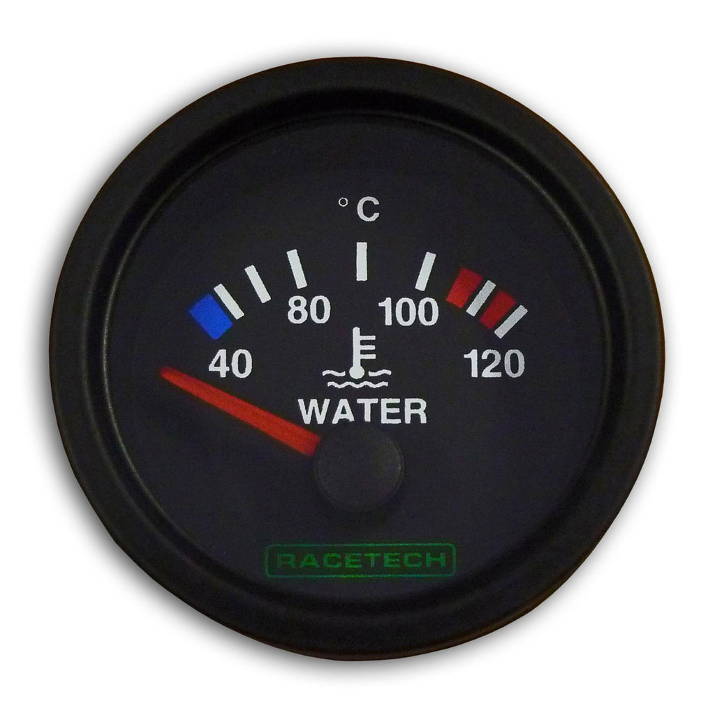 Racetech Electrical Water Temperature Gauge 120℃