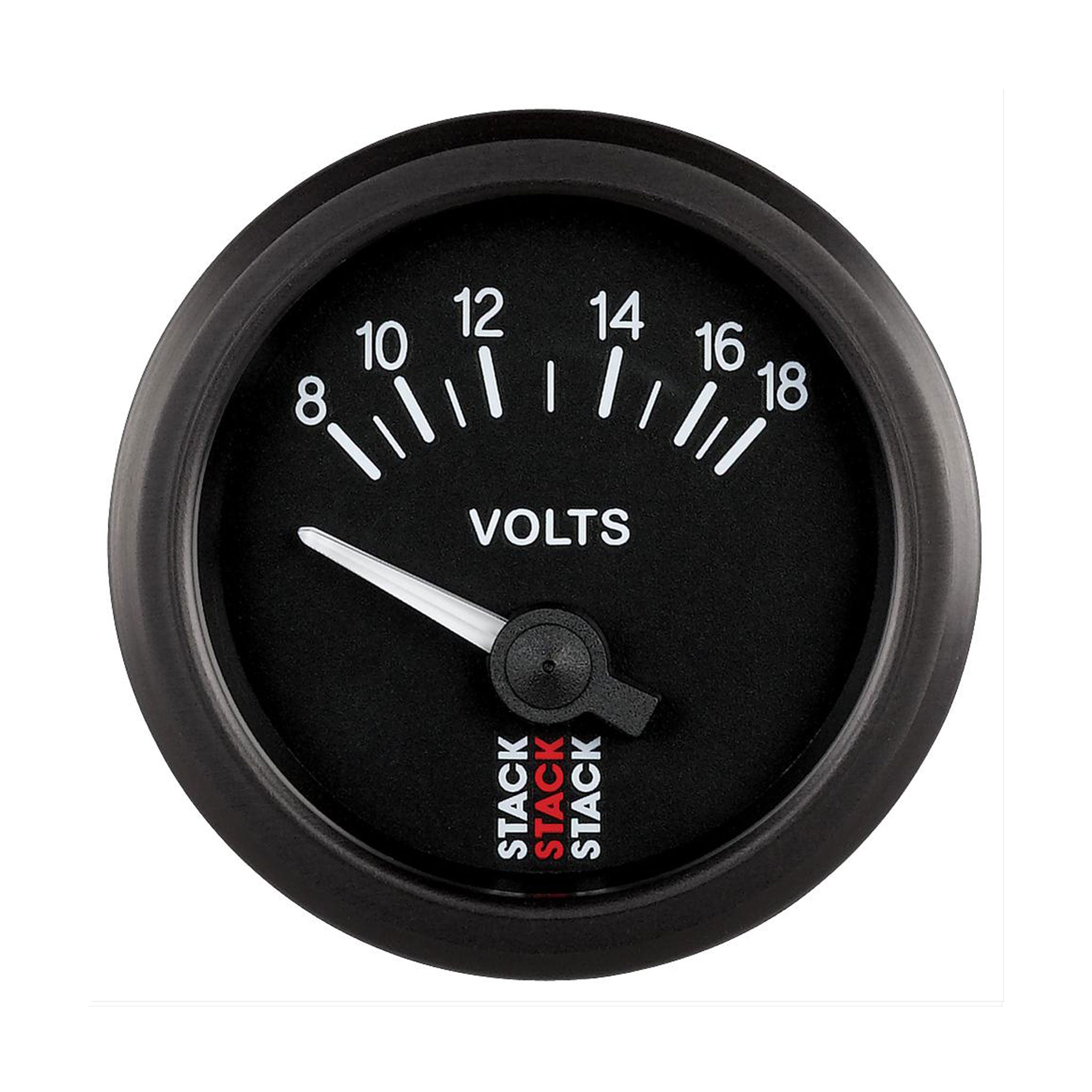 Stack Auto Meter Stack Voltmeter Gauge 8-18V – C Bradley Motorsport