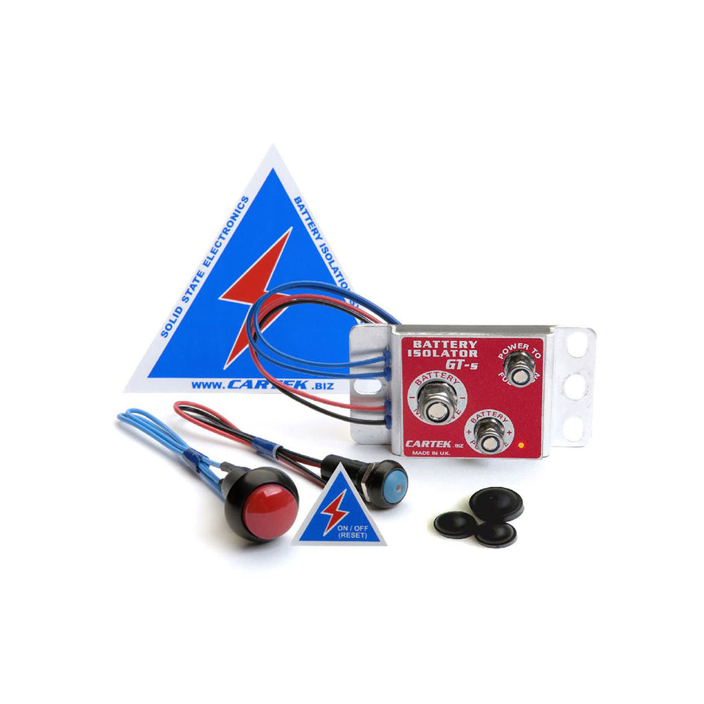 CK-BG-06-R Cartek GT Battery Isolator Kit (Red External Button)