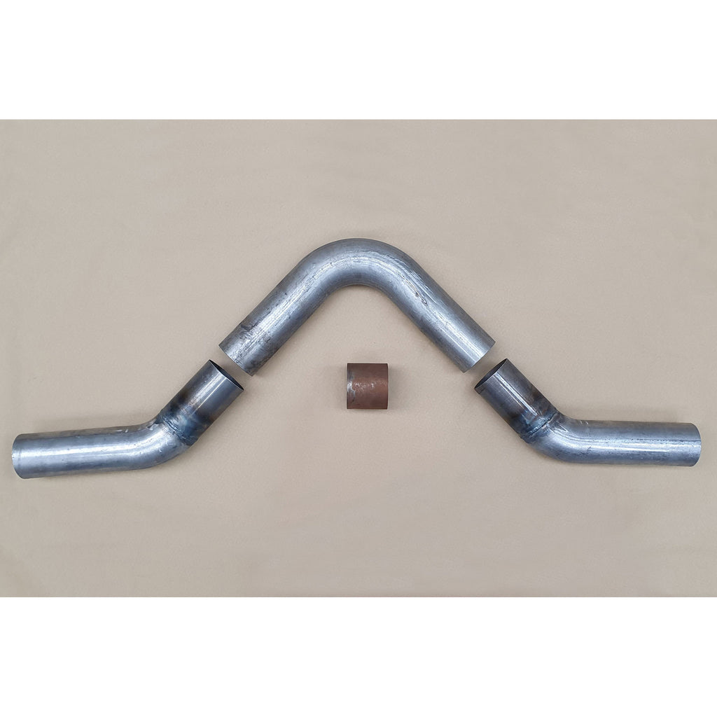 2 3/4" O/D Axel Bends Exhaust Long Pipe