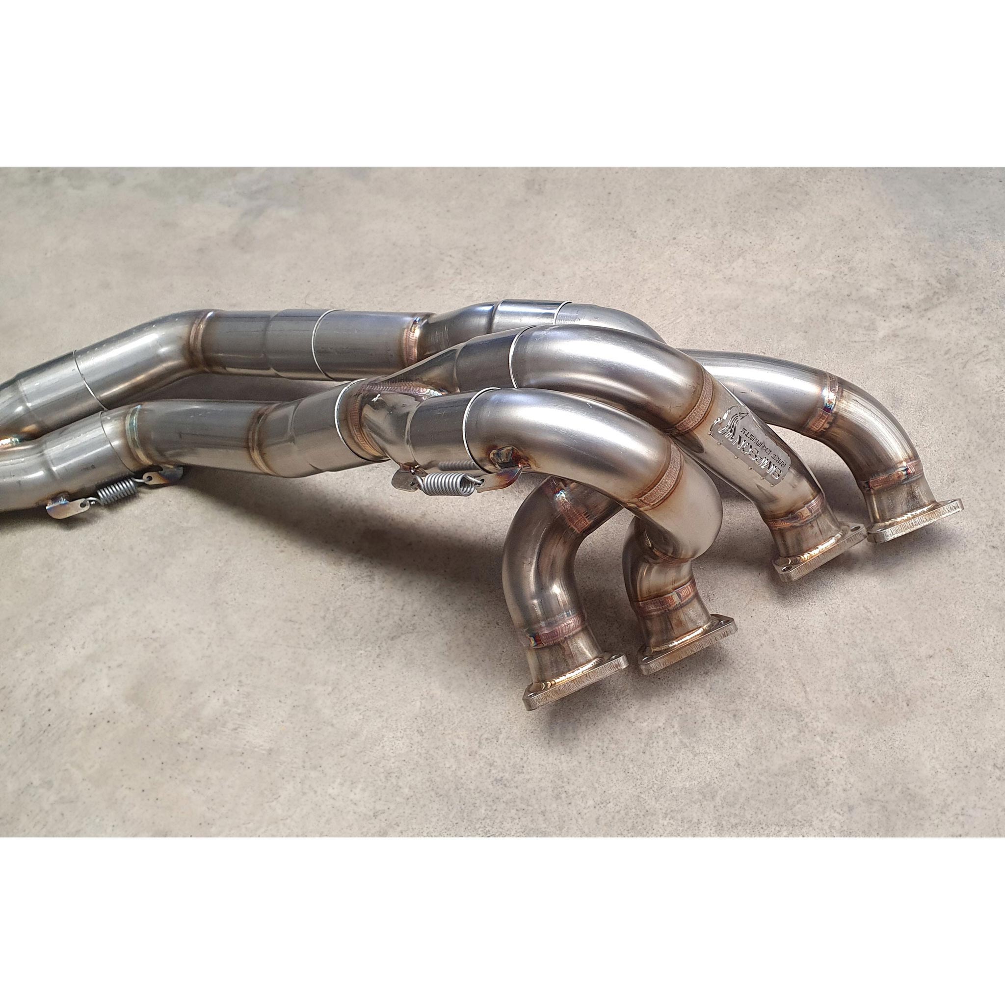 Mk1/Mk2 Escort BDA 3 Bolt Gravel Historic Stainless Steel Exhaust Mani ...