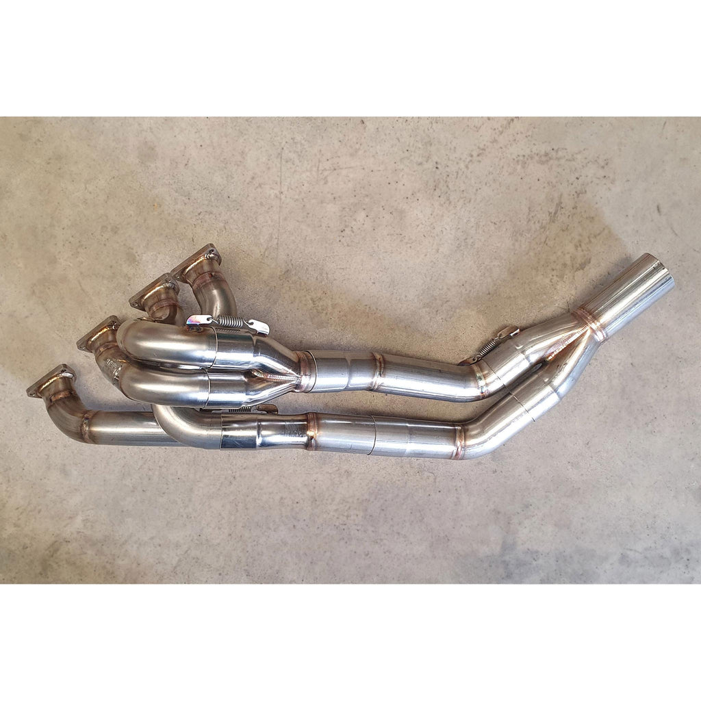 Simpson Race Exhausts Stainless Steel 3 Bolt 4-2-1 Exhaust Manifold suitable for Ford BDA engines in a Ford Escort Mk1 or Mk2