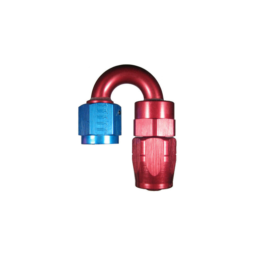 -10JIC 180° Red/Blue Fitting For Rubber Hose