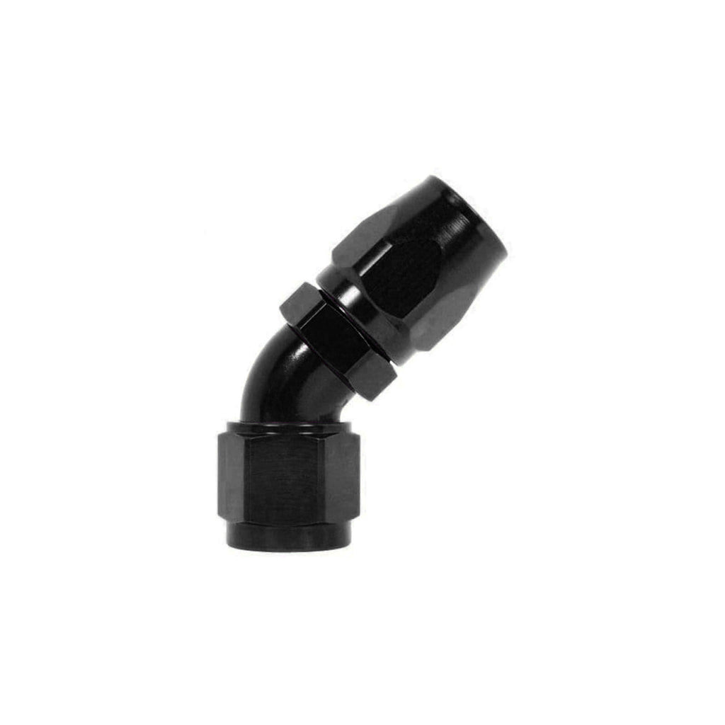 -10JIC 45° Black Compact Fitting For Rubber Hose