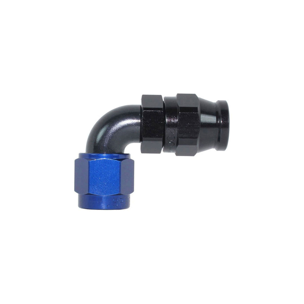 -6JIC 90° Blue/Black Fitting For Teflon Hose