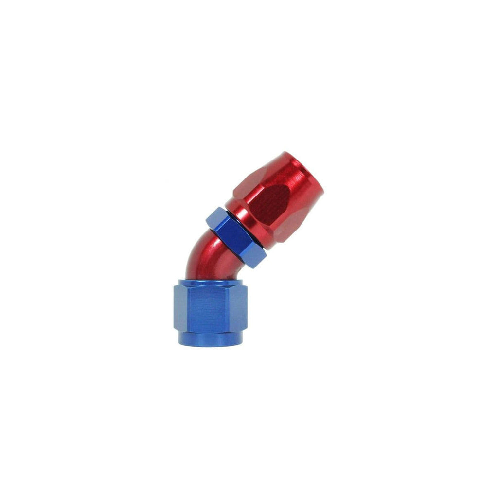 -8JIC 45° Red/Blue Compact Fitting For Rubber Hose