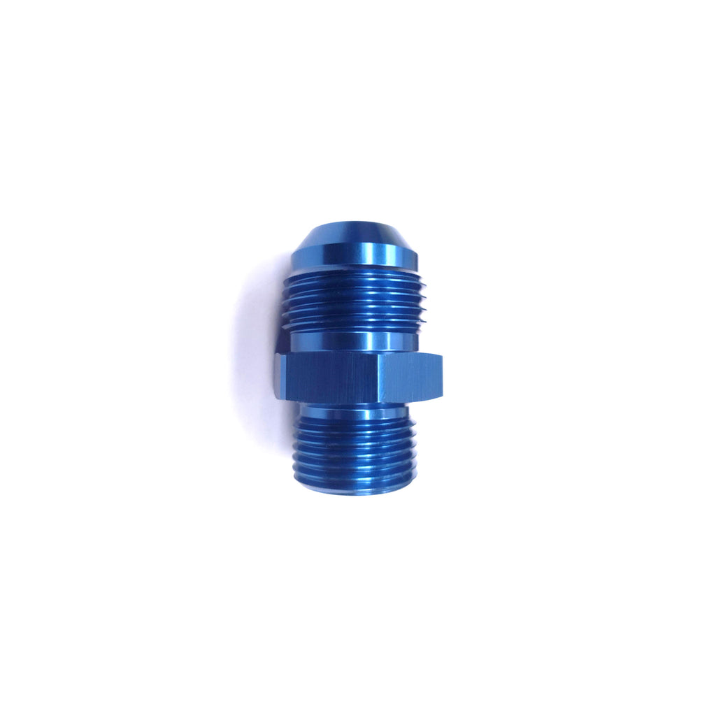 -12JIC To 5/8BSP Straight Male/Male Alloy Fitting Blue