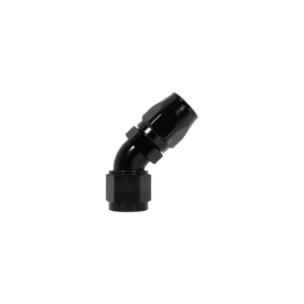 -8JIC 45° Black Compact Fitting For Rubber Hose