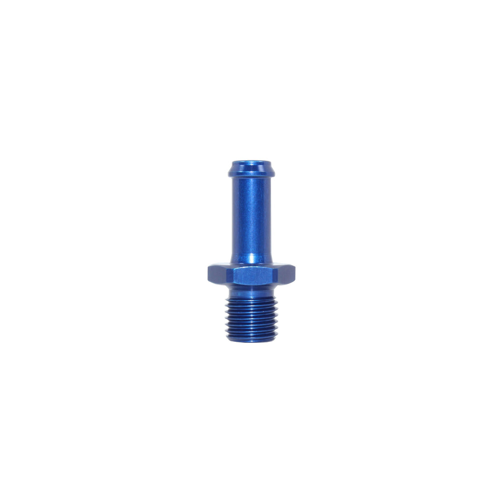 7/16 UNF To 8mm Push-On Alloy Fitting
