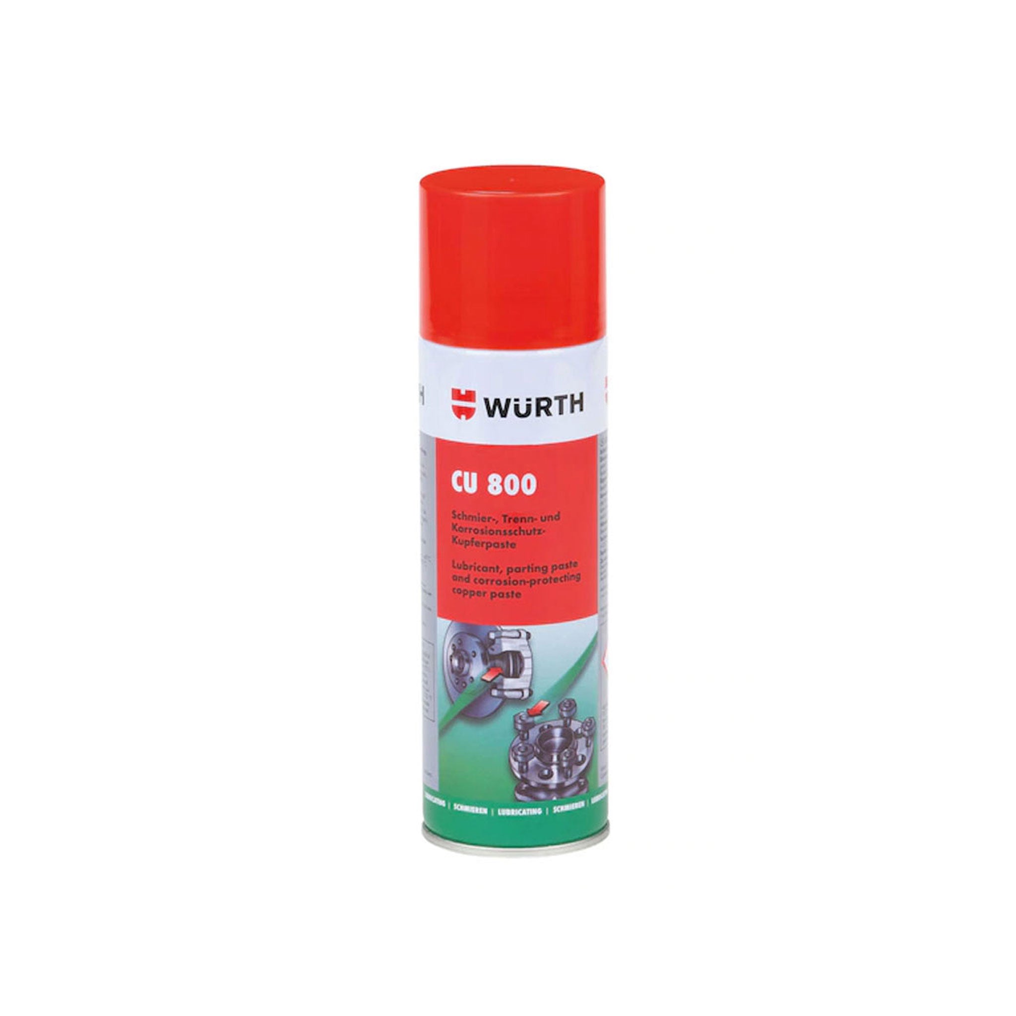 Würth Copper Grease Spray CU 800 300ml C Bradley Motorsport